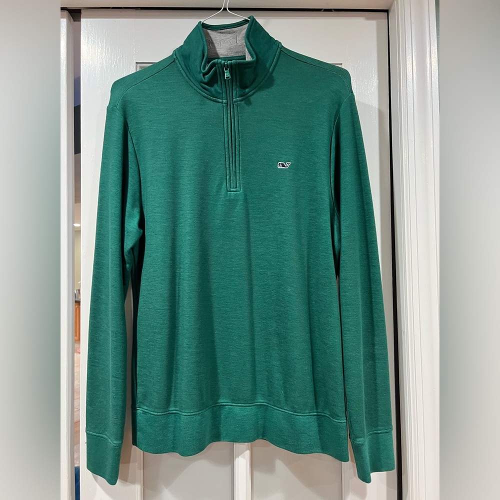 Green Textured Fabric